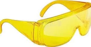 Очки STAYER "STANDARD" защитные с боковой вентиляцией, желтые 11042