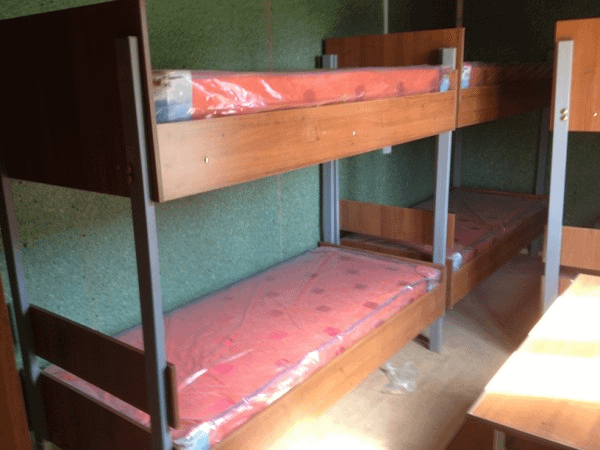 Кровать двухъярусная эконом-вариант шир 80см